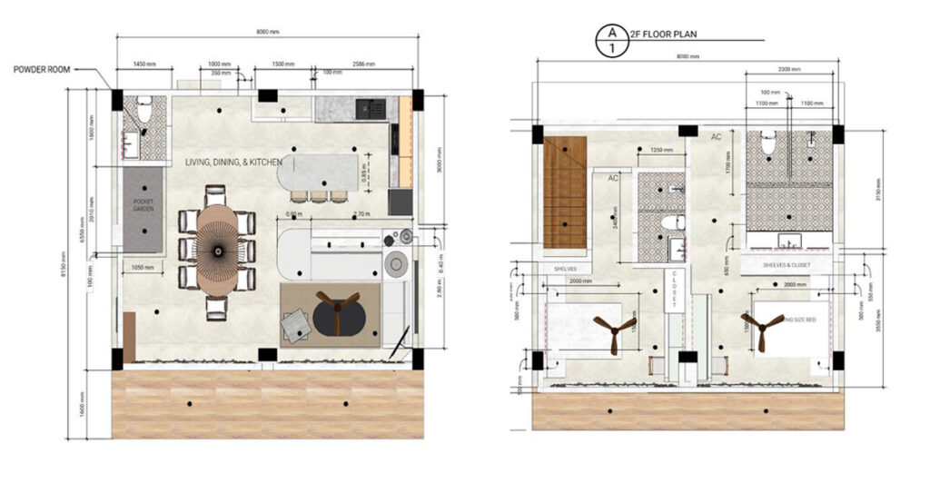 Adlaw Residences 2 Bedroom Floor Plan