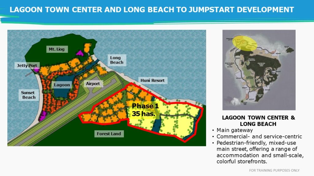 LAGOON TOWN CENTER AND LONG BEACH TO JUMPSTART DEVELOPMENT